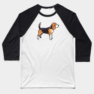 Beagle Dog Baseball T-Shirt